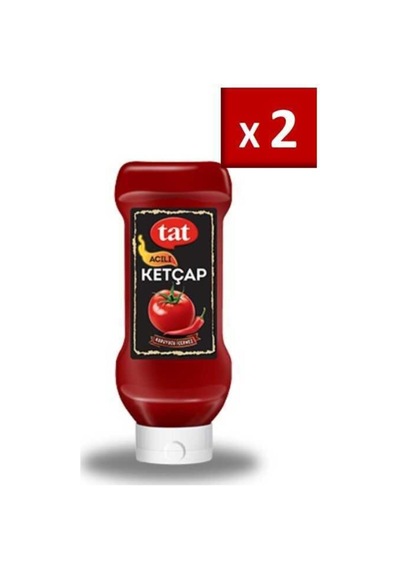 Acılı Ketçap 650 Gr X 2 Paket