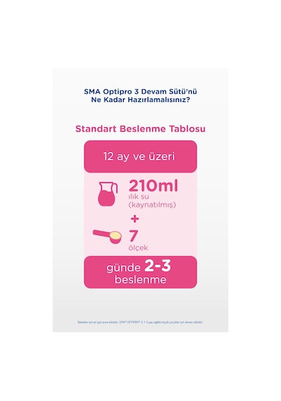 SMA Optipro 3 Probiyotik Devam Sütü 1200 G