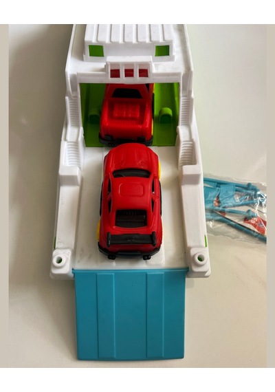 Yolcu Gemisi Araçlı Yolcu Gemisi 45 Cm Yeşil Renk