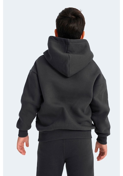 Slazenger Lexus Unisex Çocuk Sweatshirt Koyu Gri
