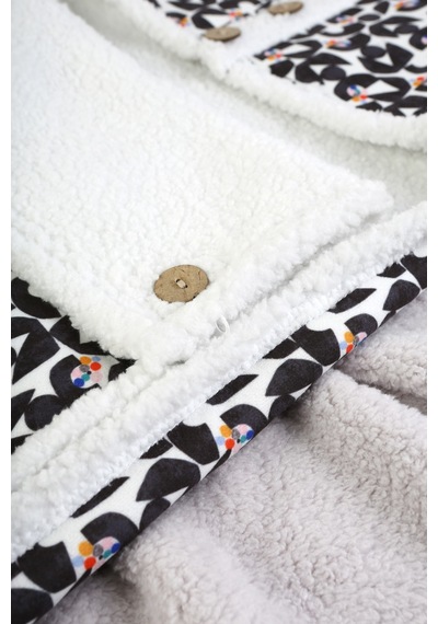 Bebek Dış Kundak Battaniyesi Uyku Tulumu Bebek Arabası Puset Minderi Örtüsü Fluffy Battaniye Bb-502