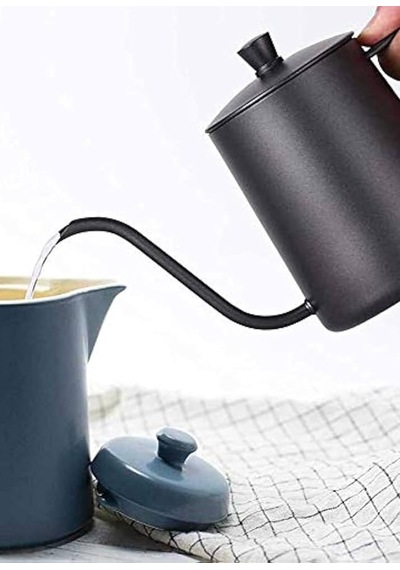 Mini Kettle - Drip Pot 600 Ml, Dayanıklı Kamp Ekipmanları, Kamp Aksesuarları, Açık Hava Sporları, Doğa Sporları, Yürüyüş, Kamp Mutfağı, Kamp Malzemeleri Çok Renkli