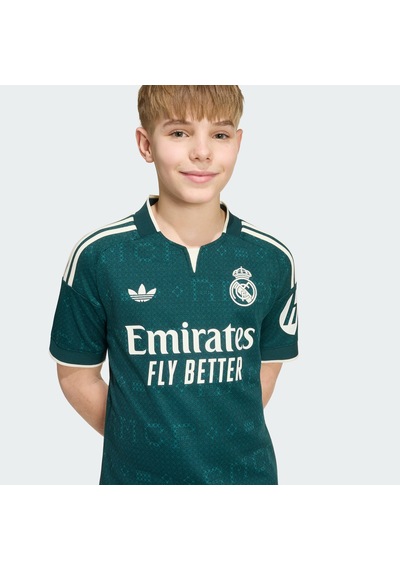Adidas Kc3991 Real A Jsy Y Real Madrid 26-27 Çocuk Deplasman Forması Yeşil