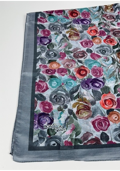 Bonjela Soft Pamuk Şal-75 X 190 -06572 Gri