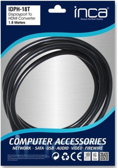 Inca Displayport To Hdmı 1,8 Metre