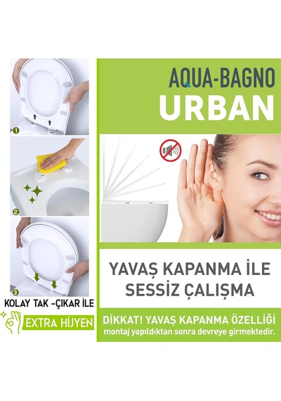 Urban Yavaş Kapanan Klozet Kapağı Diğer