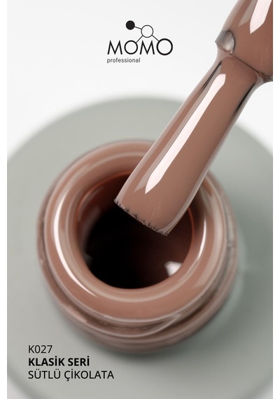 Momo Professional Kalıcı Oje K027 Sütlü Çikolata 14 Ml