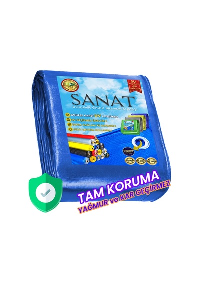 Sanat Pe Branda - 130 Gr/m2 Mavi