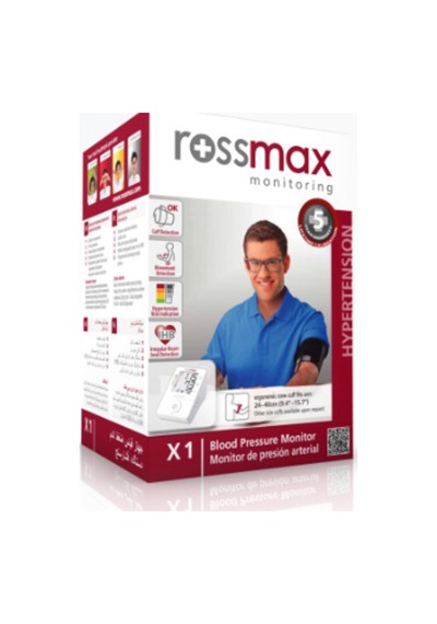 Rossmax X1 Üst Kol Tipi Otomatik Tansiyon Aleti 5 Yıl Garantili