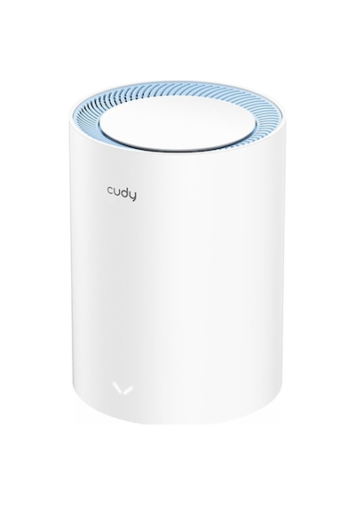 Cudy M1200 5GHz 867Mbps, 2.4GHz 300Mbps, 1 Port, 2XdBi anten, Wi-Fi Mesh Menzil Genişletici Router