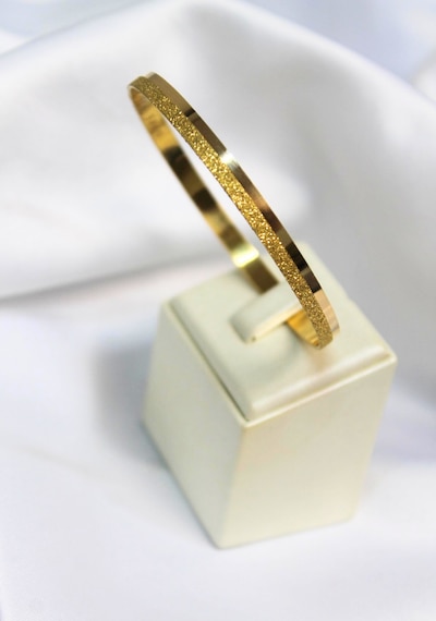 Riselimited 15 Gram 22 Ayar Kumlu Bilezik İşçiliksiz