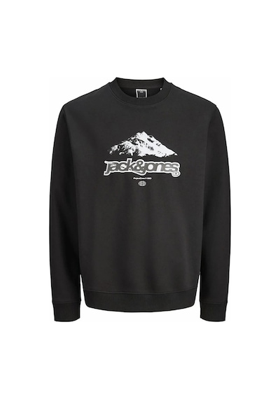 Jack & Jones Jcoflare Erkek Sweatshirt SIYAH