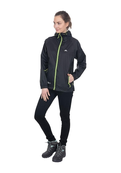 Trespass Uajkratr0001 Qikpac X Tp75 Black Erkek Yağmurluk 001