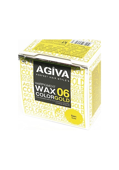 Bizzico Agıva Renkli Color Wax 120 Gr 06 Sarı