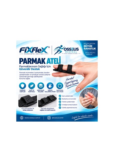 Kumaş Kaplı Parmak Ateli Standart Diğer