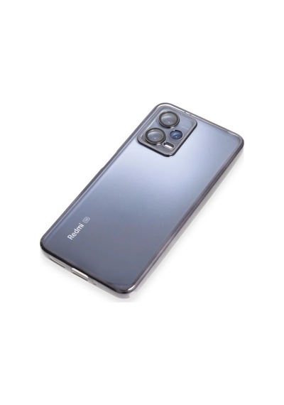 Gld-spt- Newface Xiaomi Redmi Note 12 Pro 5g Kılıf Razer Lensli Silikon - Siyah
