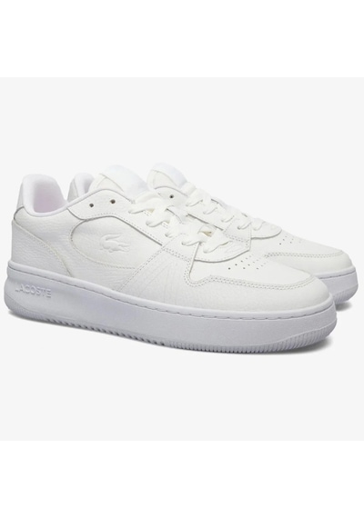 Lacoste L001 Leather Mens Sneaker Hakiki Deri Erkek Günlük Spor Ayakkabı Beyaz