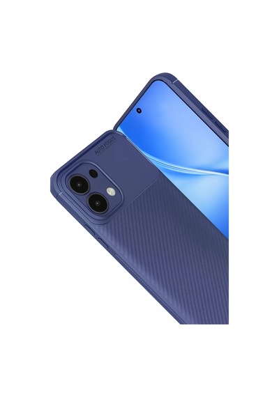 Newface Oppo A6 Pro 4g Auto Focus Karbon Kapak - Lacivert