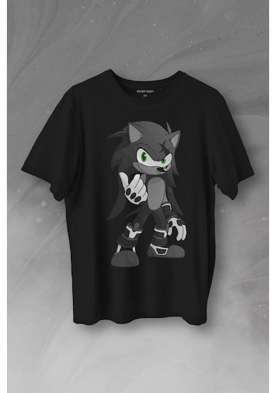 Sonic Boom Hedgehog Baskılı Tişört Unisex T-shirt 001