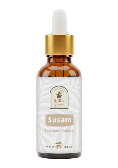 Susam Yağı 50 Ml %100 Doğal Saç Bakımı & Parlak Görünüm