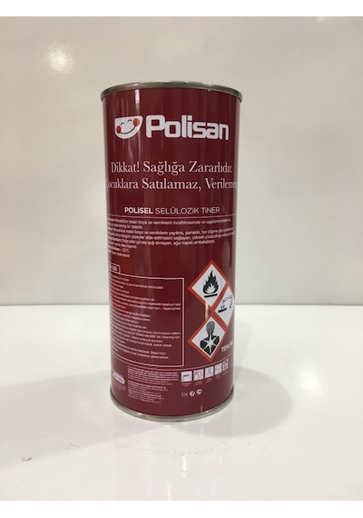 Polisan Polisel Selülozik Tiner 0,9 Lt. (457587251)