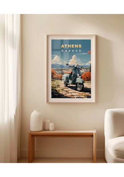 Çerçevesiz Poster Akdeniz Zarafeti