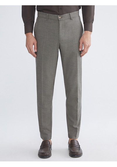 Lcw Busıness Bej Slim Fit Erkek Takım Elbise Pantolonu