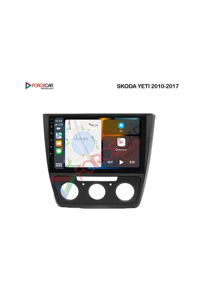 SKODA YETİ ANDROİD MULTİMEDYA 2_32 KABLOSUZ CARPLAY