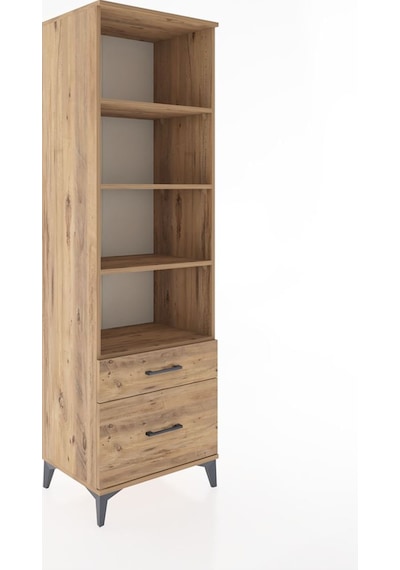 Hyperion Dolap 4 Raflı 2 Çekmeceli 60x44x195 Çam-çam Çam Hyperion Dolap 4 Raflı 2 Çekmeceli 60x44x195 Çam-çam Çam