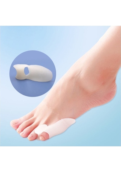 Silikon Serçe  Ayak Parmağı Düzleştirici Bunion Düzeltici Parmak