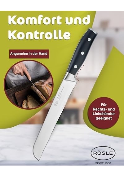 Tradition Ekmek Bıçağı 12107 - Paslanmaz Çelik 20 Cm