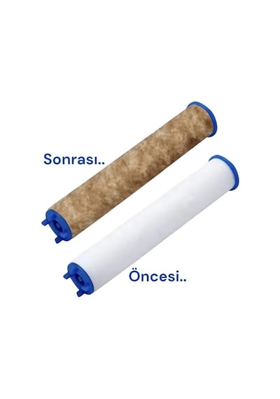 5 Fonksiyonlu Arıtmalı Duş Başlığı Seti - 5 Adet Yedek Filtre Kartuşlu Kireç Ve Tortu Önleyici Spa Duş Seti Füme - Siyah