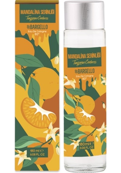Bargello 80 Derece Mandalina Serinliği EDC Kolonya Cam Şişe 180 ML