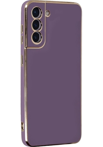 Samsung Uyumlu Galaxy S21 Kılıf Volet Luxury Seri Kamera Korumalı Silikon Kapak