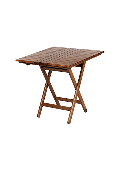 Yönetmen Katlanır Ahşap Bahçe Balkon Seti: 60x60 Masa +2 Sandalye Kahverengi Yönetmen Katlanır Ahşap Bahçe Balkon Seti: 60x60 Masa +2 Sandalye Kahverengi