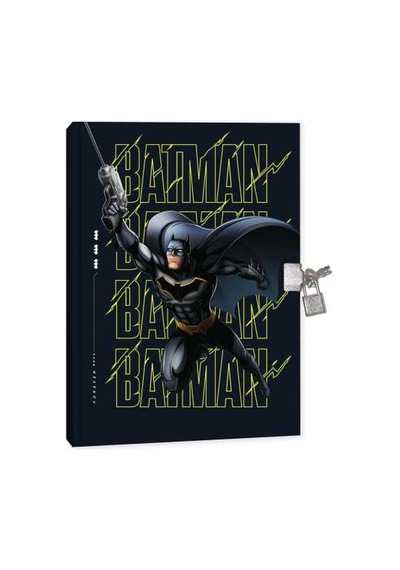 Batman 14x20 80 Yaprak Kilitli Hatıra Defteri