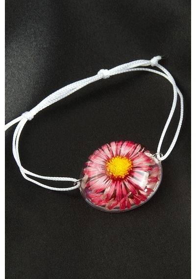 Ilkeshop Papatya Epoksi Bileklik-pembe Çok Renkli