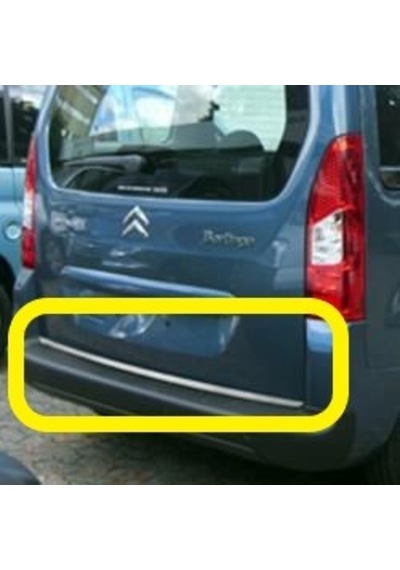 Berlingo Bagaj Alt Cıtası Krom 2008 2009 2010 2011 2012 2013 2014