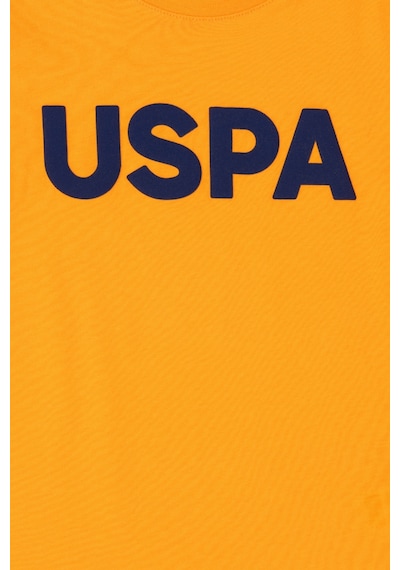 U.S. Polo Assn. Erkek Çocuk Turuncu Basic Bisiklet Yaka Tişört 50279614-VR051 U.S. Polo Assn. Erkek Çocuk Turuncu Basic Bisiklet Yaka Tişört 50279614-VR051