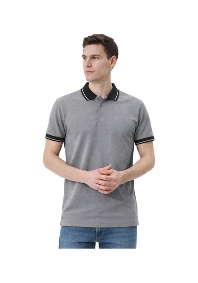 Arma Ar-ma Erkek Polo Yaka Tişört Baskisiz Basic Örme Kumaş Regular Fit %100 Pamuk 30/1 Çift Toplama Penye Pike Y31374358702 Gri-g3