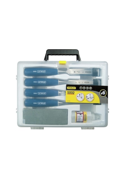 Stanley 0-16-130 İskarpela Tk 5002 4 Pç (6-12-18-25 MM) Mavi