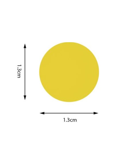 Kamei Şekilli Delgeç Daire 1.3 Cm Km8805 Mavi