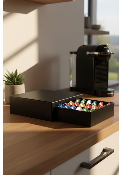 Nespresso Vertuo Kapsül Tutucu Çekmece Tasarımlı Çok Renkli