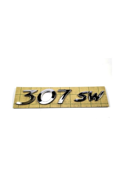 Peugeot Uyumlu 307sw Bagaj Yazısı 175mm-30mm