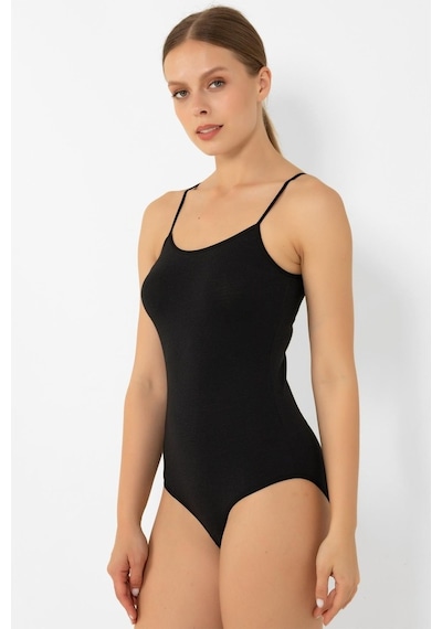 Miorre Modal Ince Askılı Çıtçıtlı Body