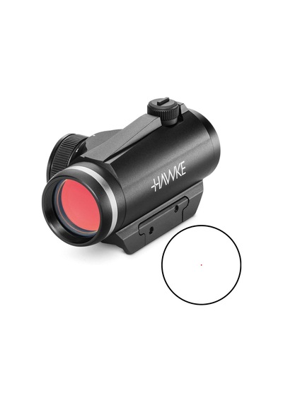 Hawke Vantage Rd 1x25 - Weaver 3moa Dot Reddot Nişangah 12103 Siyah