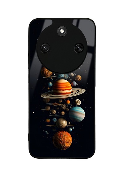Honor Magic 8 Lite 5g Kılıf Kamera Lens Korumalı Desenli Silikon Üstün Koruma Pazarplus Ağaçlar