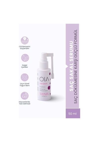Ozonlu Saç Dökülmesine Karşı Profesyonel Saç Serumu 50 Ml Profesyonel Bakım Unisex