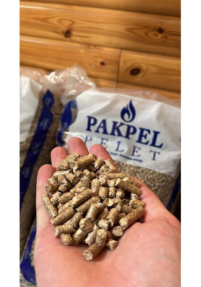 Doğal Pelet Yakıt Kızılçam Peleti 15 Kg