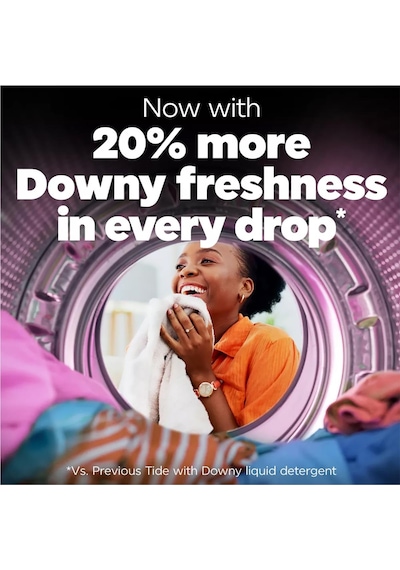 Tide Ultra Downy Sıvı Çamaşır Deterjanı 94 Yıkama 3.9lt Diğer